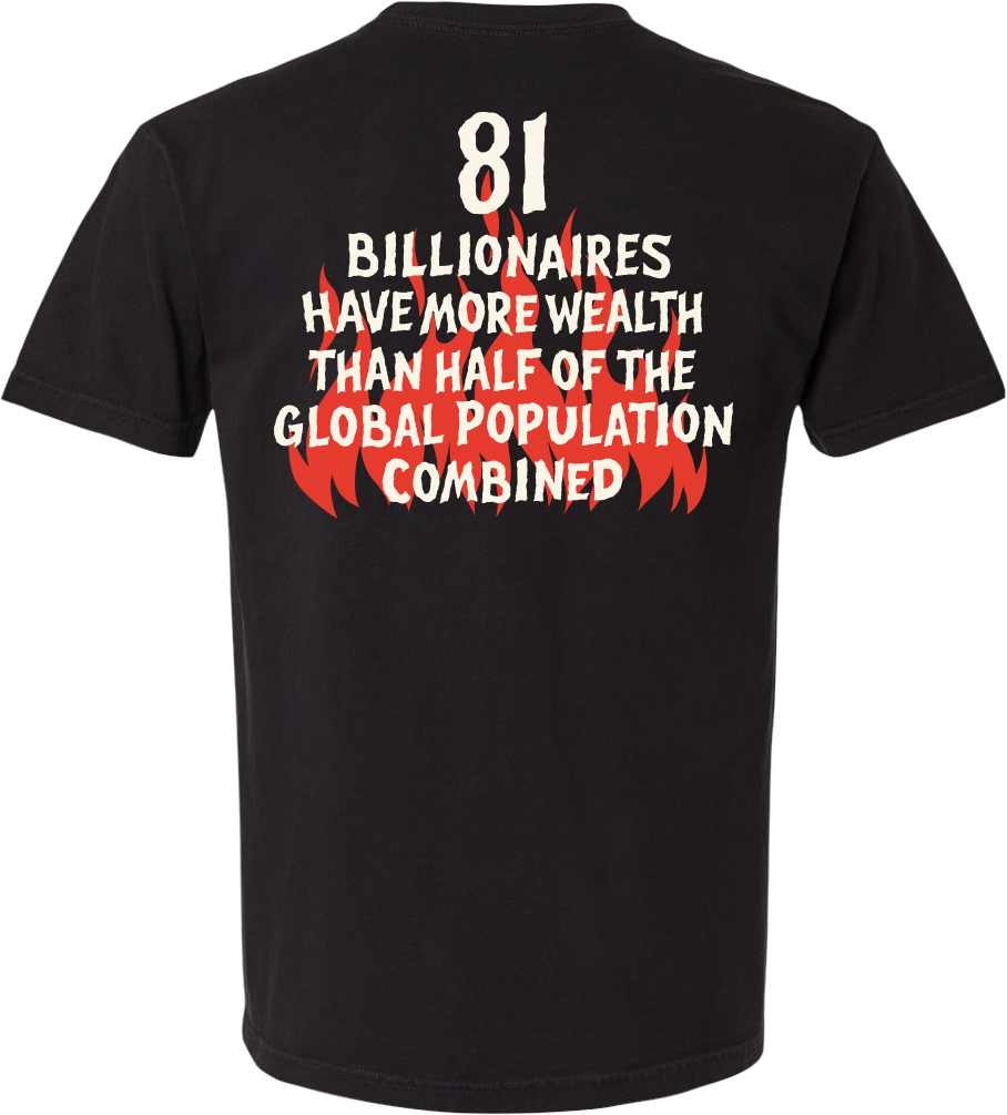 Rich Devil Tee Pigment Dyed Unisex Tee - Pigment Black