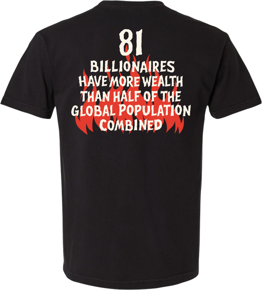 Rich Devil Tee Pigment Dyed Unisex Tee - Pigment Black